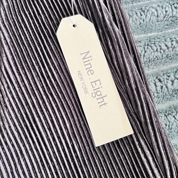 Nine Eight Black Dress Pants New Women’s Size Large Wide Leg - Picture 3 of 6